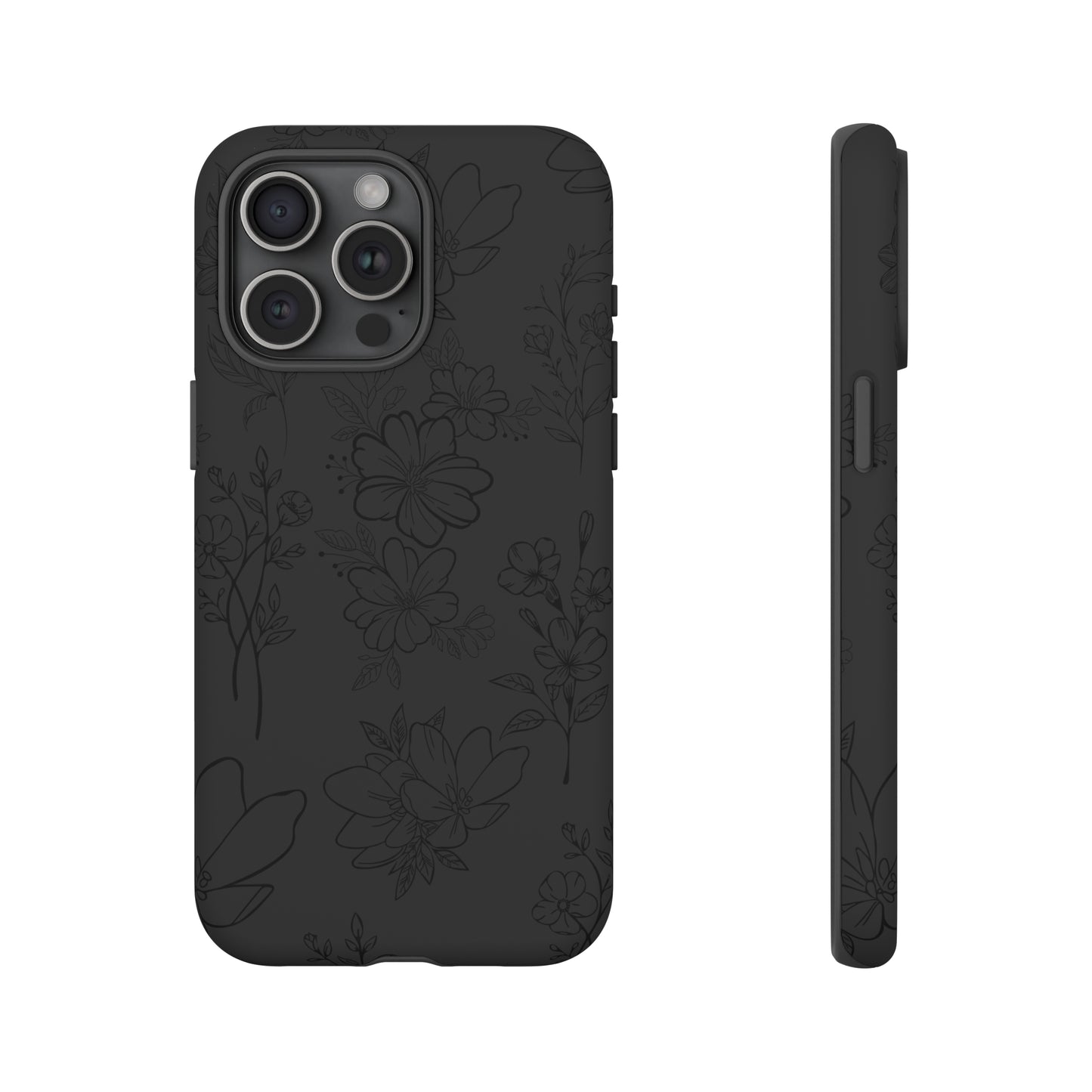 Midnight Florals - Cell Phone Case