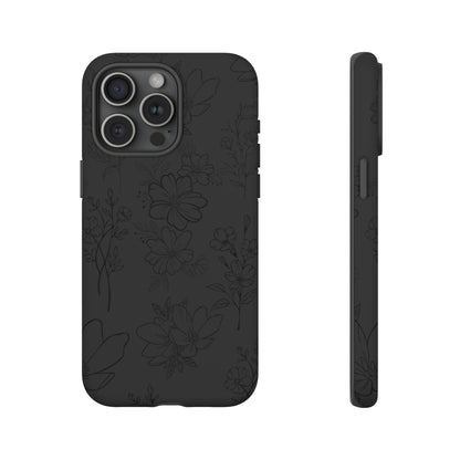 Midnight Florals - Cell Phone Case