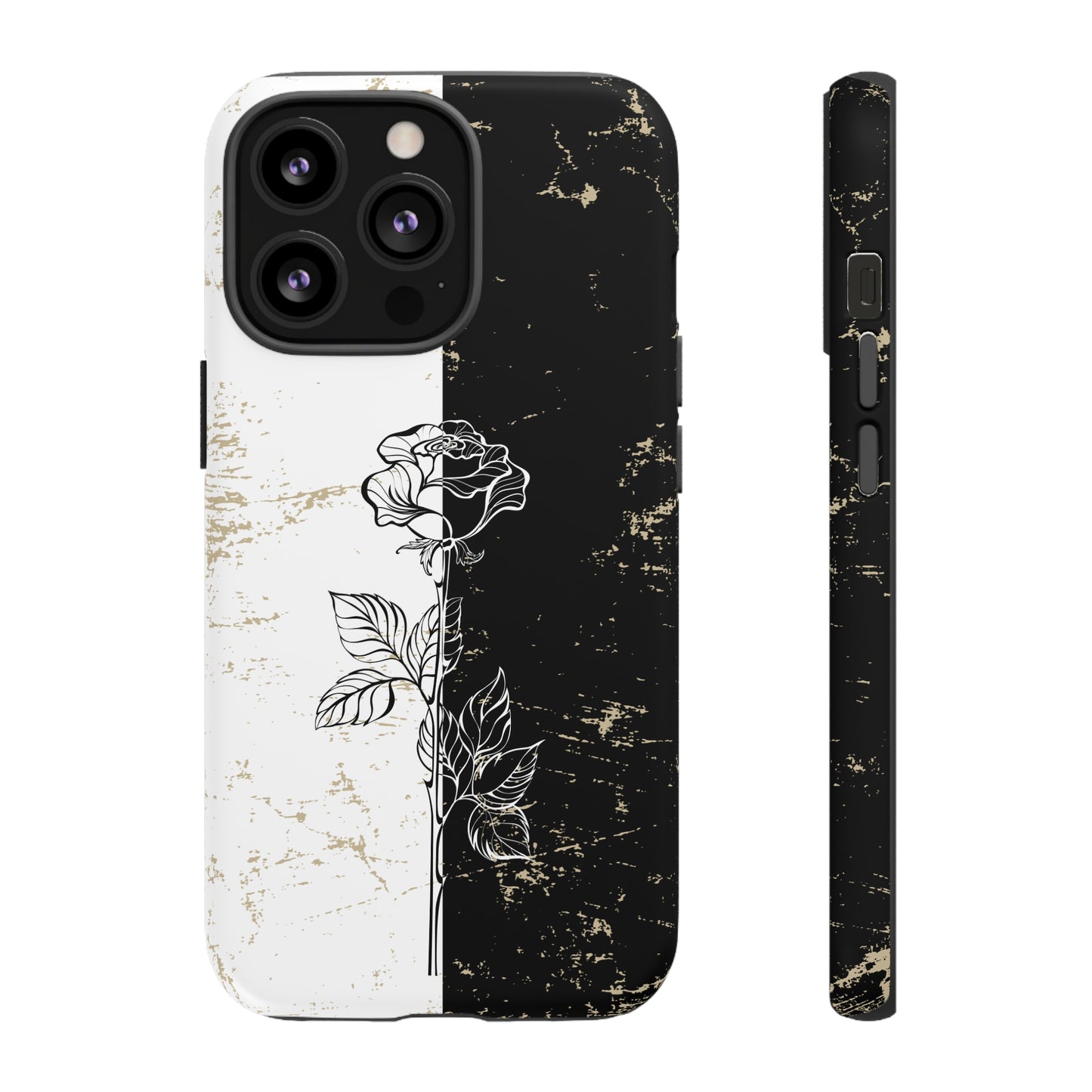 Elegant Contrast - Cell Phone Case