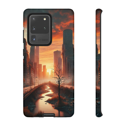 Dawn of the Urban Oasis - Cell Phone Case