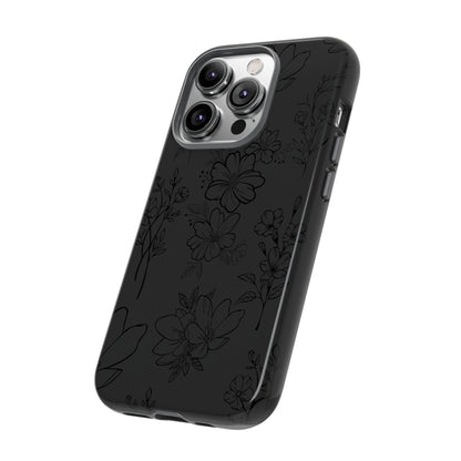 Midnight Florals - Cell Phone Case