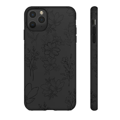 Midnight Florals - Cell Phone Case