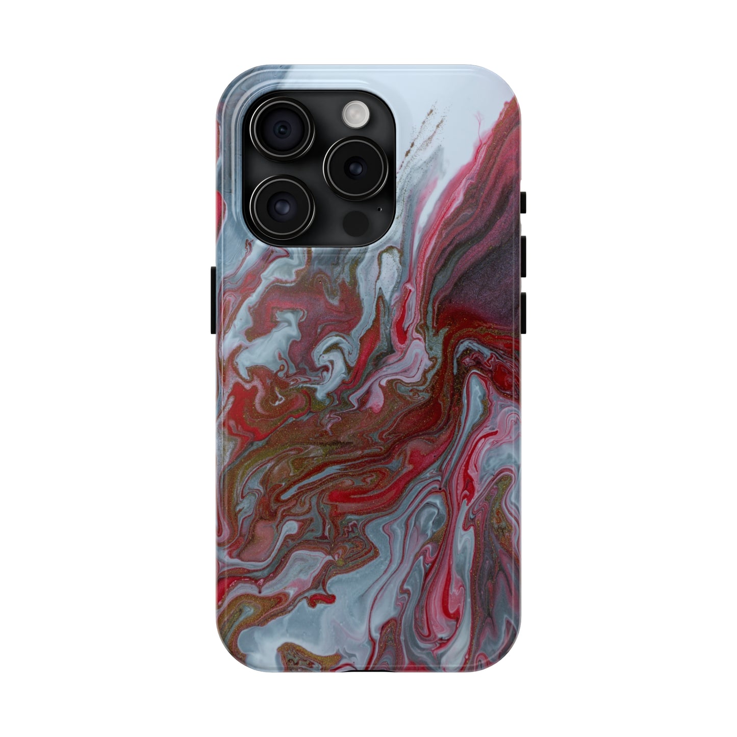 Crimson Flow - iPhone Case