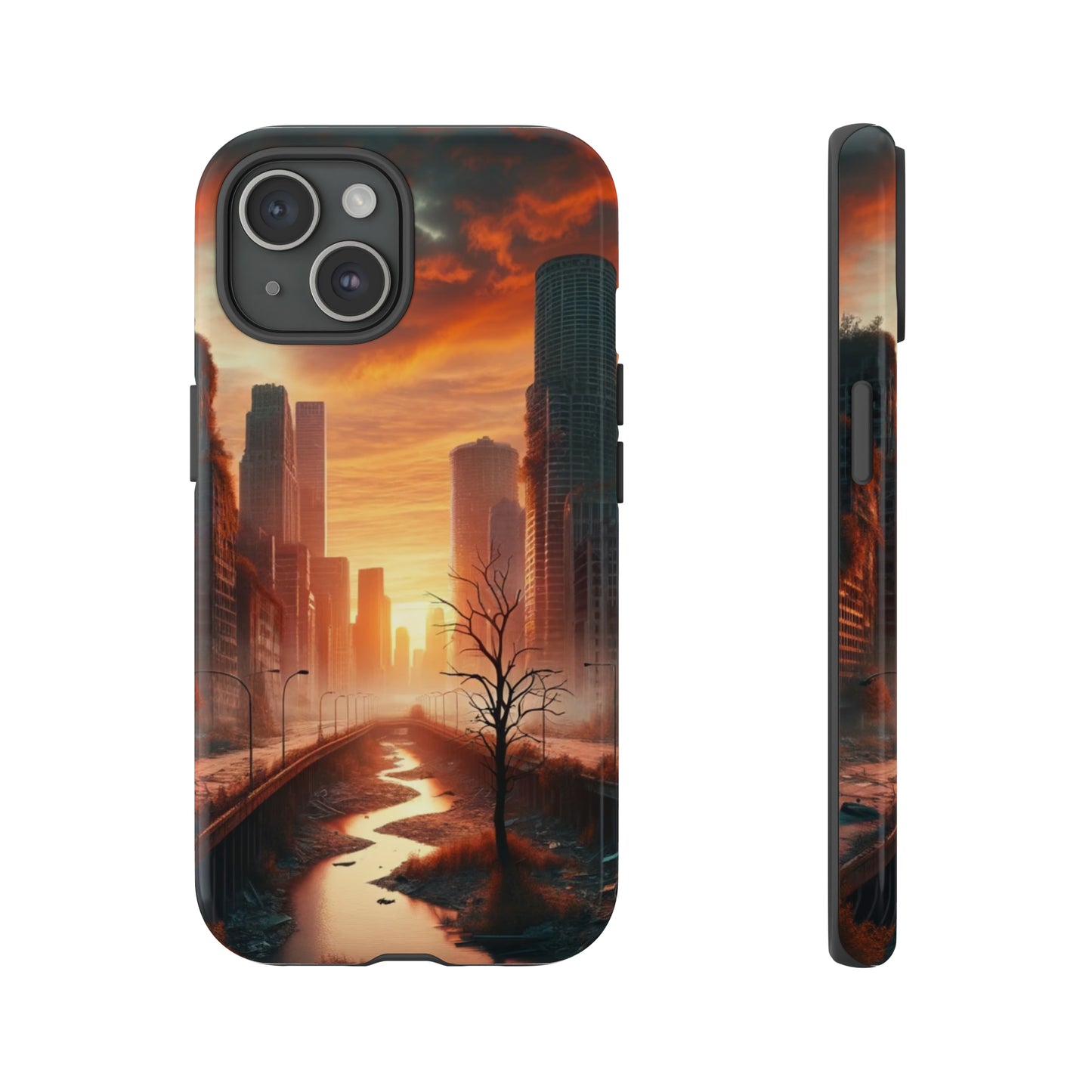 Dawn of the Urban Oasis - Cell Phone Case