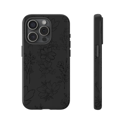 Midnight Florals - Cell Phone Case