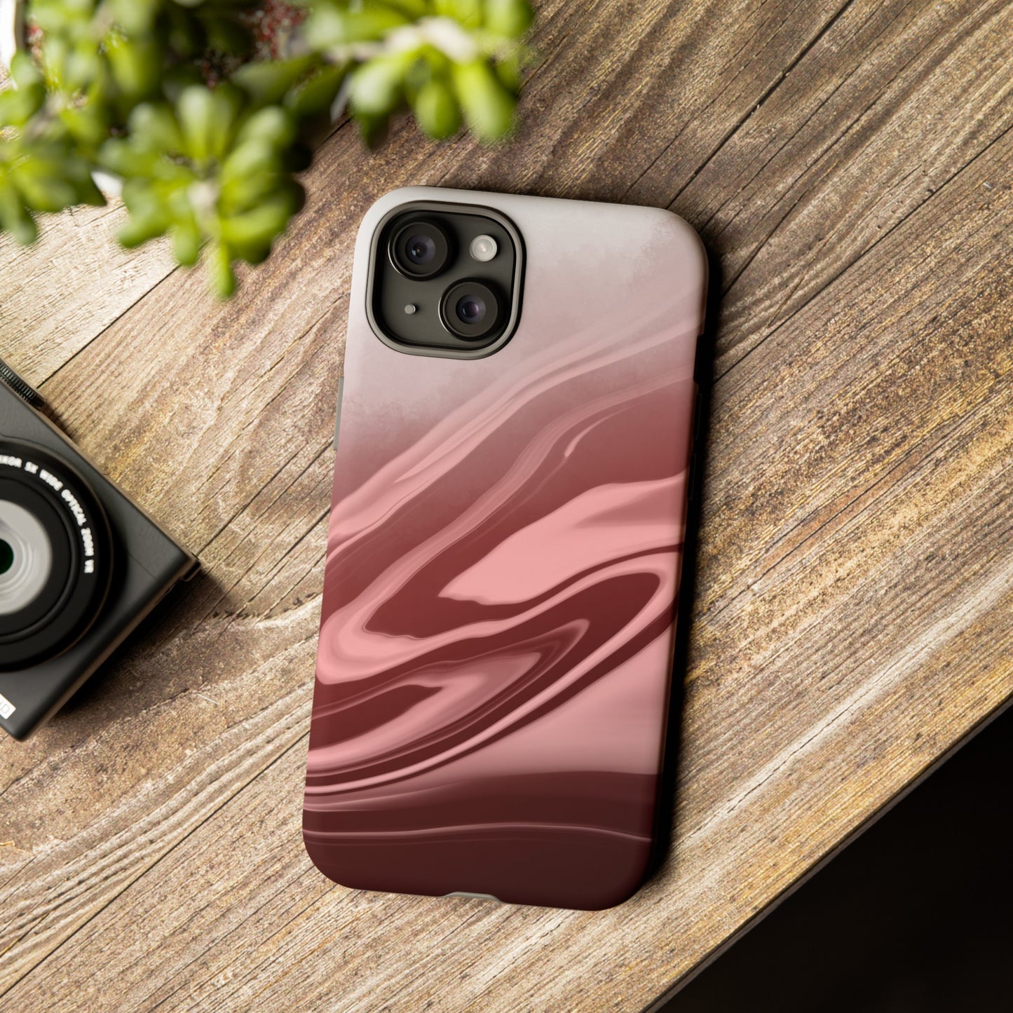 Roseate Ripple Grace - Cell Phone Case