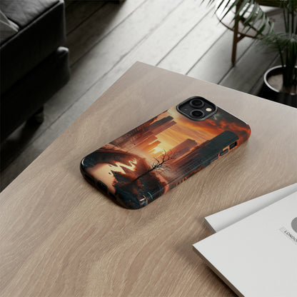 Dawn of the Urban Oasis - Cell Phone Case