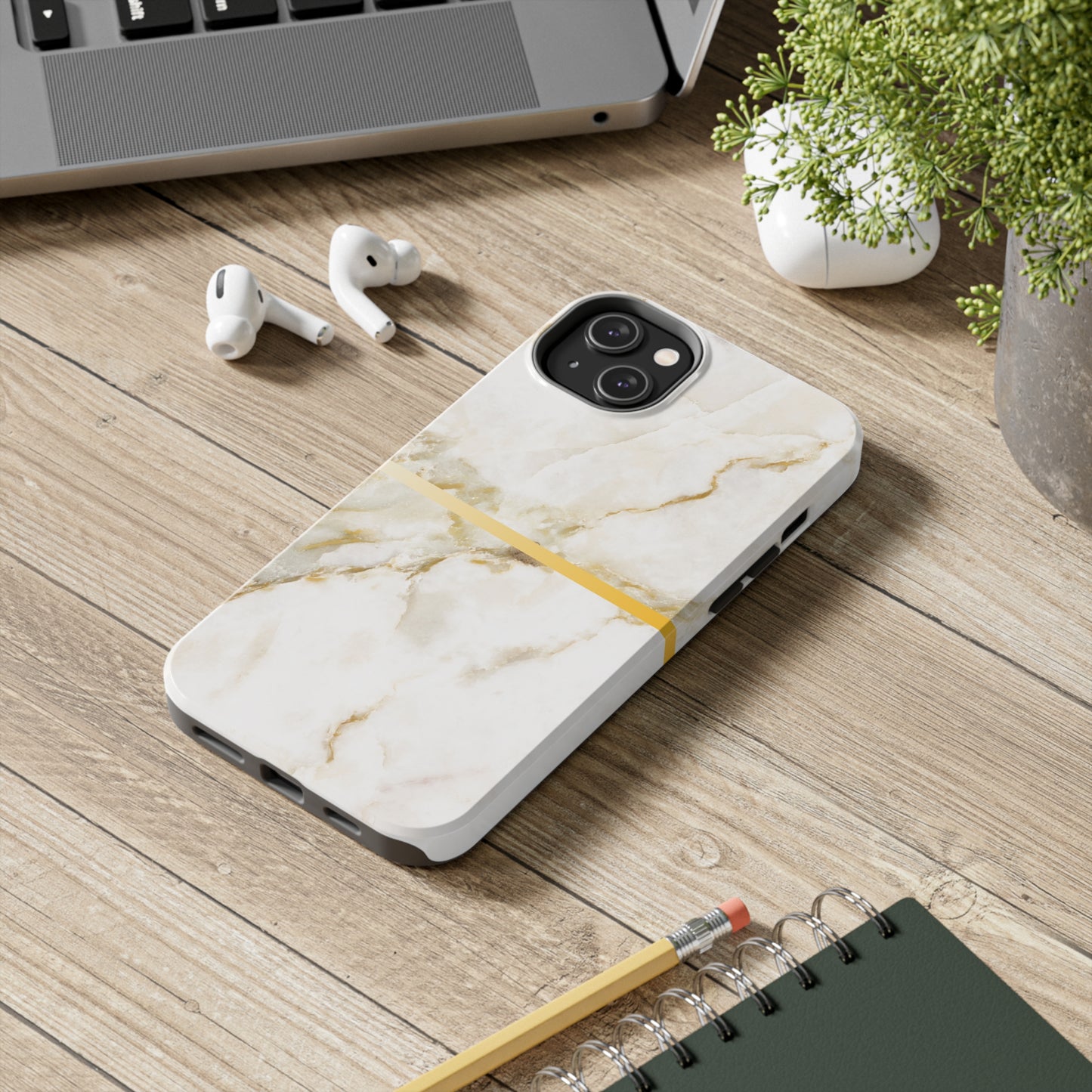 Golden Veins 2 - iPhone Case