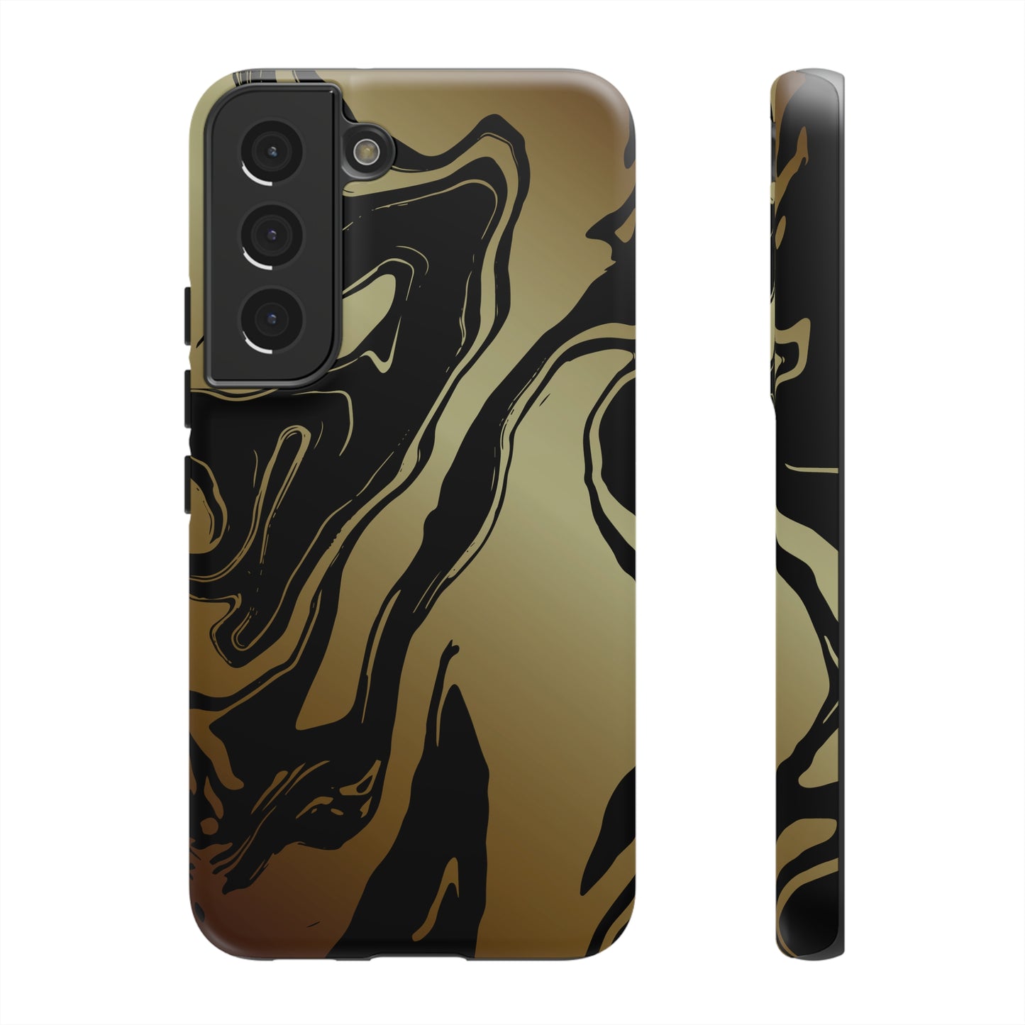 Golden Swirls - Cell Phone Case