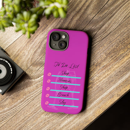 Chic Checklist - Cell Phone Case