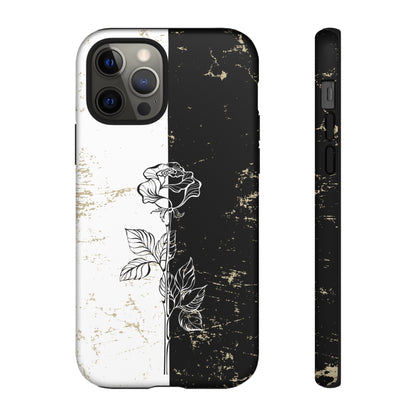 Elegant Contrast - Cell Phone Case