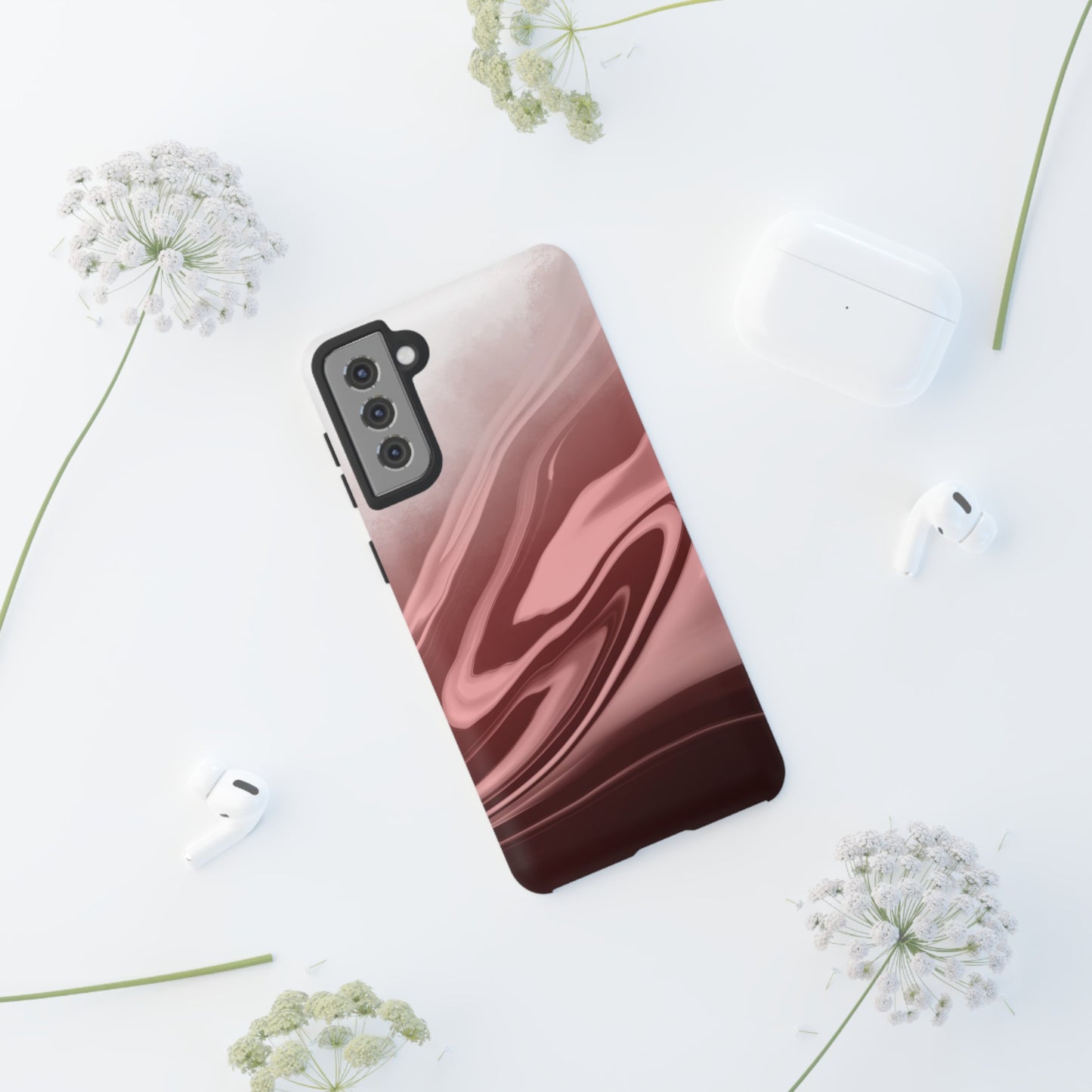 Roseate Ripple Grace - Cell Phone Case