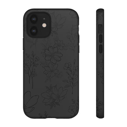 Midnight Florals - Cell Phone Case