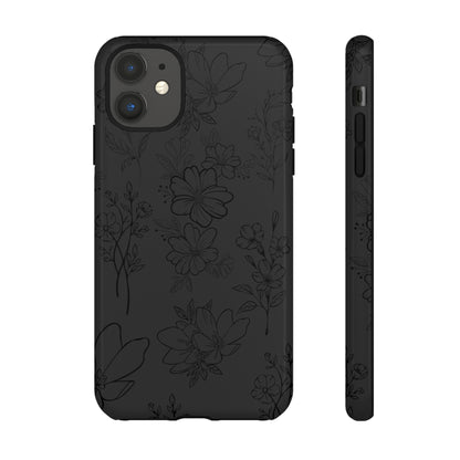 Midnight Florals - Cell Phone Case