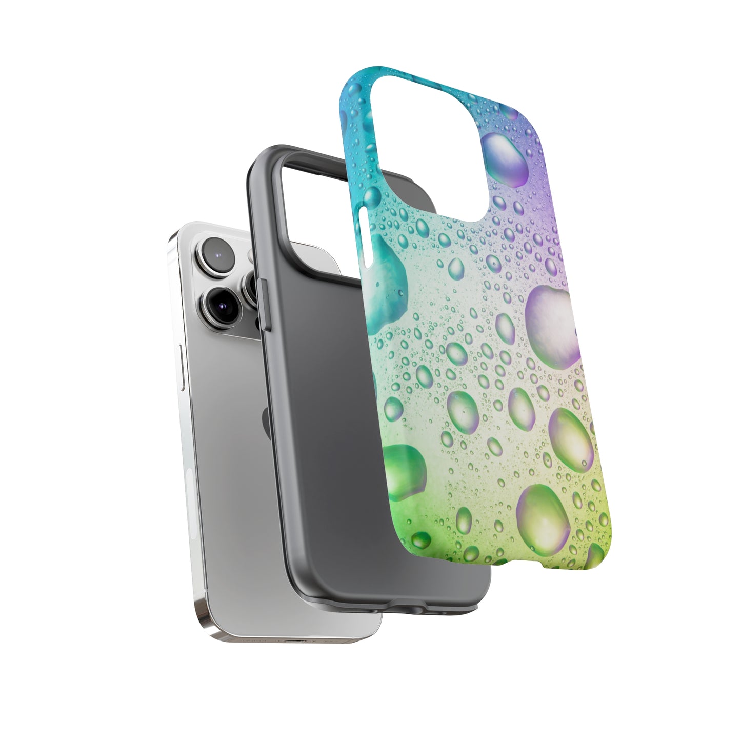 Aqua Bubbles - Cell Phone Case