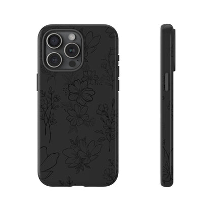 Midnight Florals - Cell Phone Case