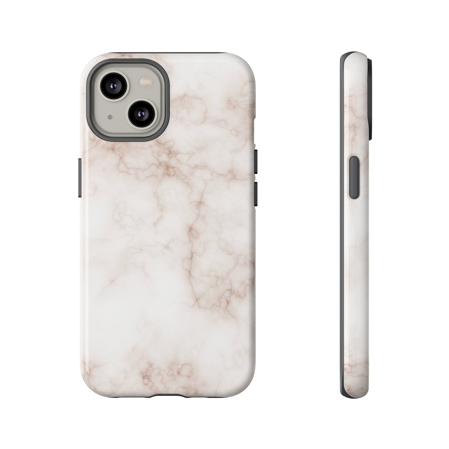 Elegant Alabaster Swirl - Cell Phone Case