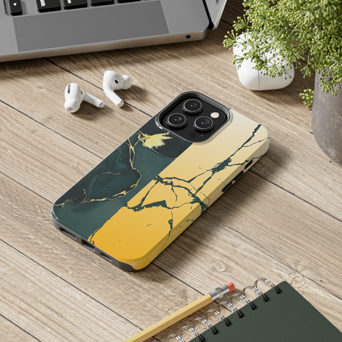 Abstract Divide - iPhone Case