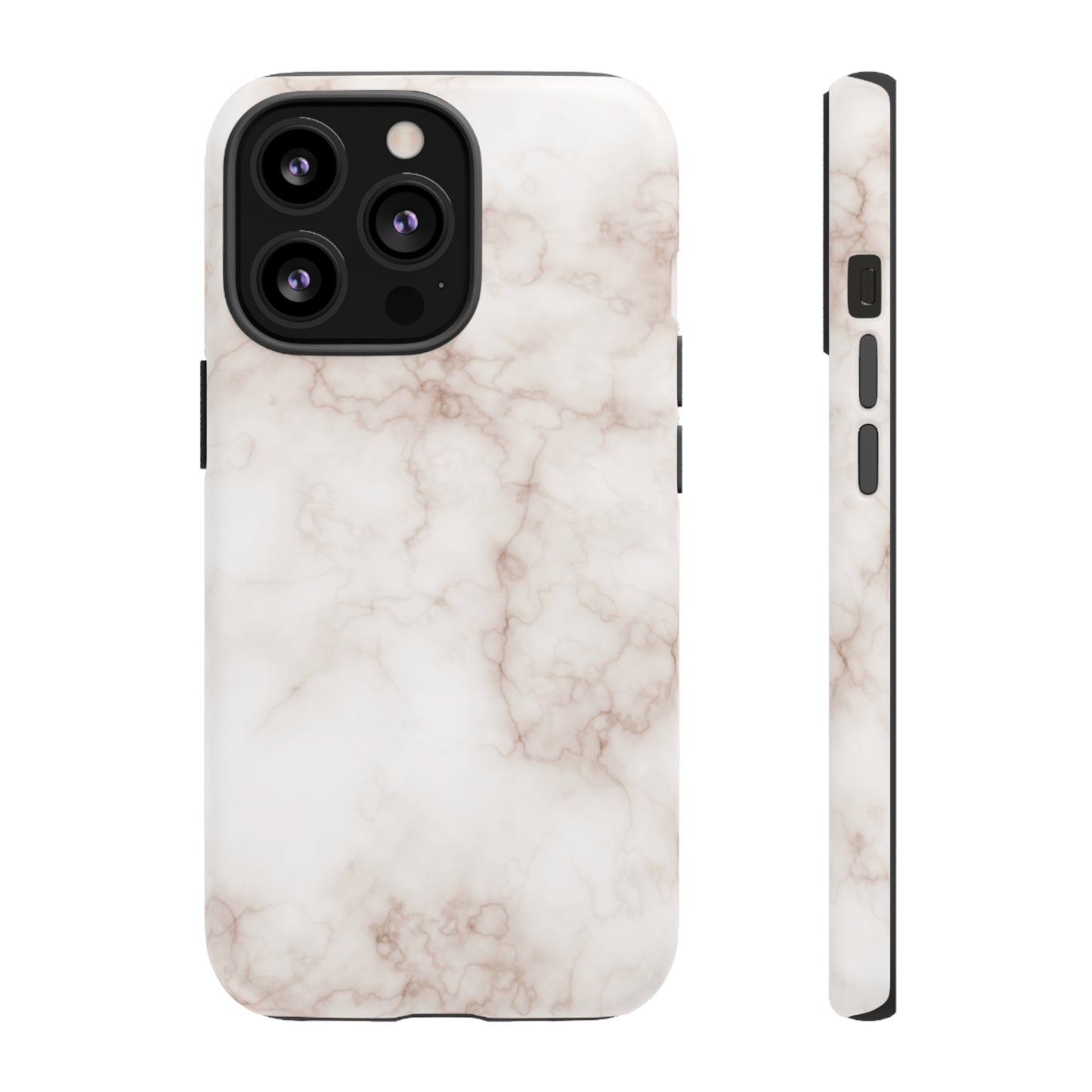 Elegant Alabaster Swirl - Cell Phone Case