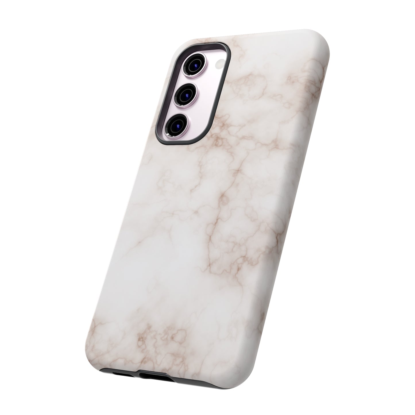 Elegant Alabaster Swirl - Cell Phone Case