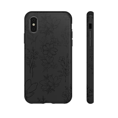 Midnight Florals - Cell Phone Case