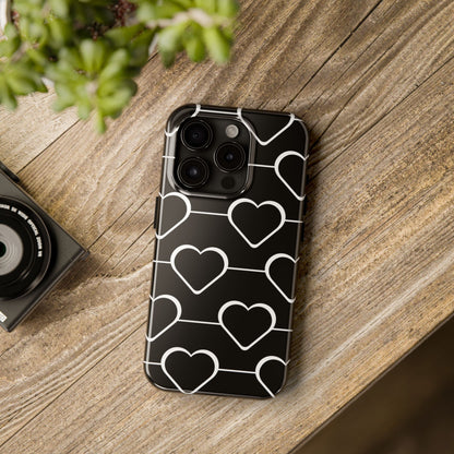 Hearts Connect - iPhone Case