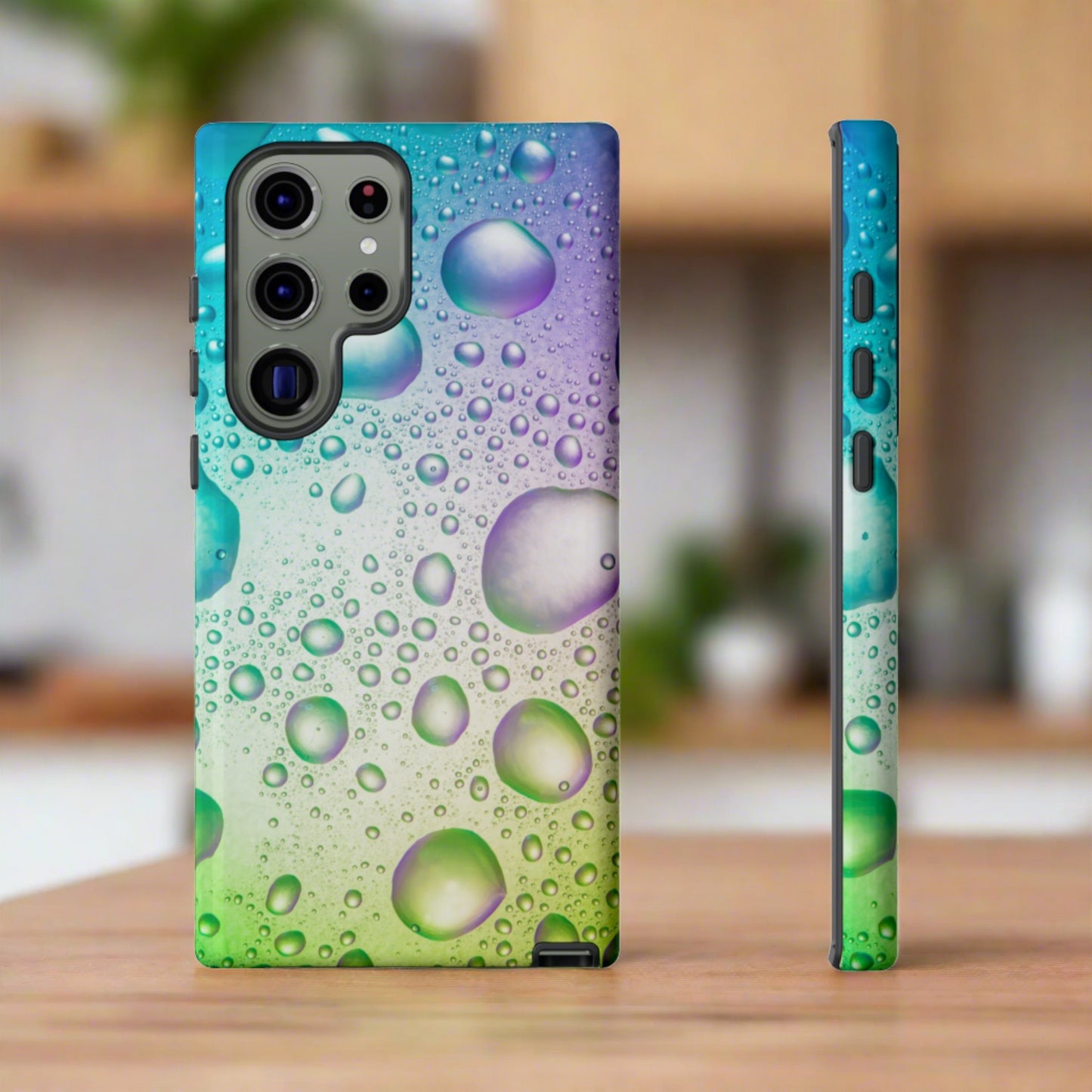 Aqua Bubbles - Cell Phone Case