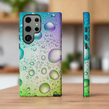 Aqua Bubbles - Cell Phone Case