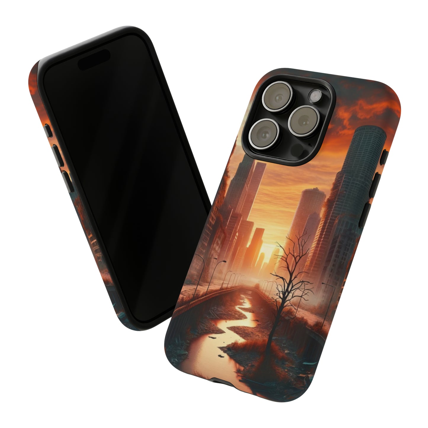 Dawn of the Urban Oasis - Cell Phone Case