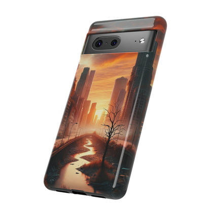 Dawn of the Urban Oasis - Cell Phone Case