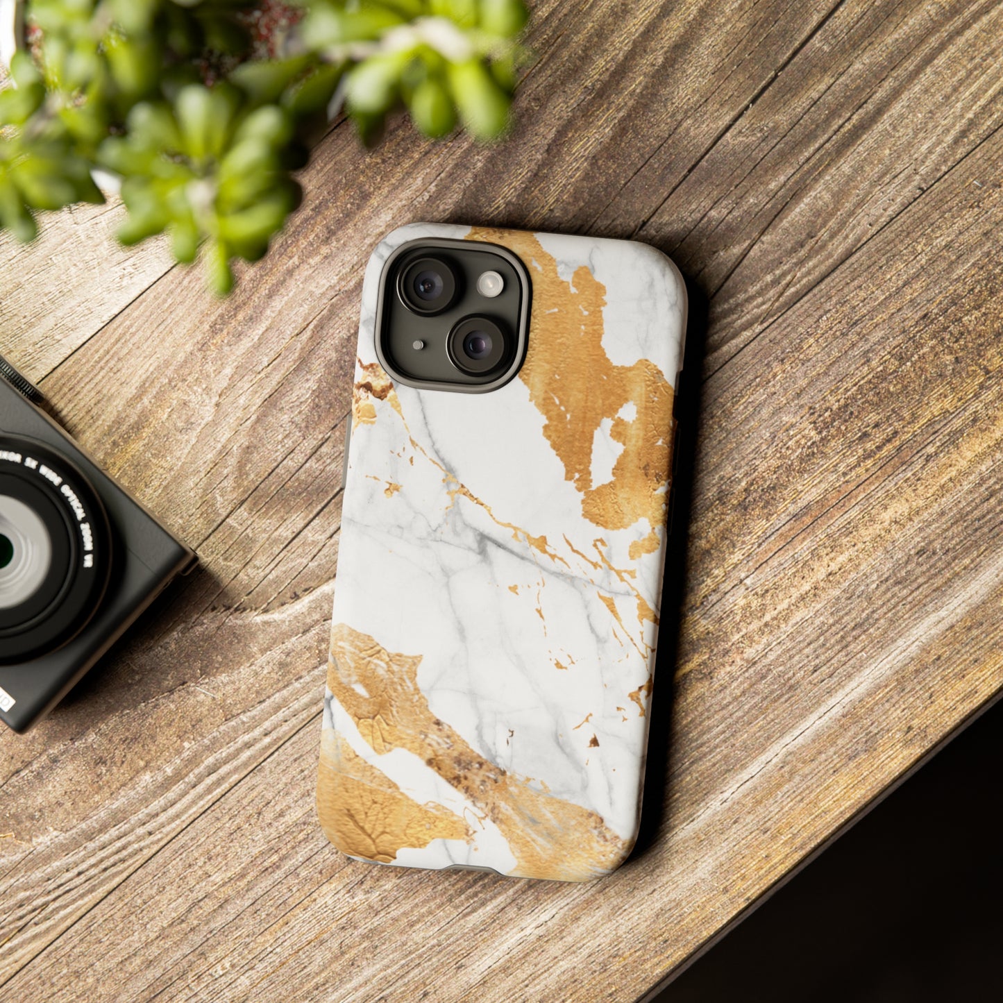 Golden Veins - Cell Phone Case