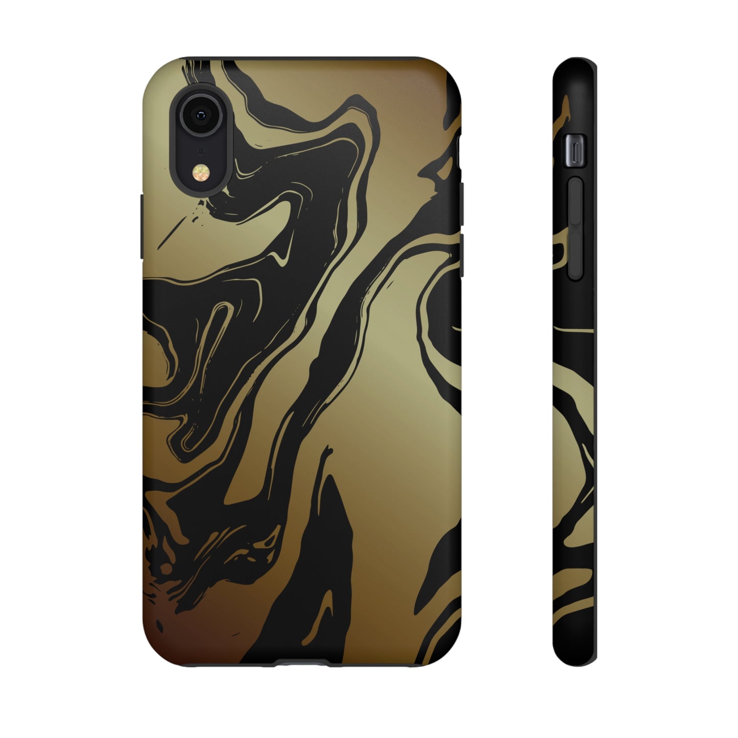 Golden Swirls - Cell Phone Case