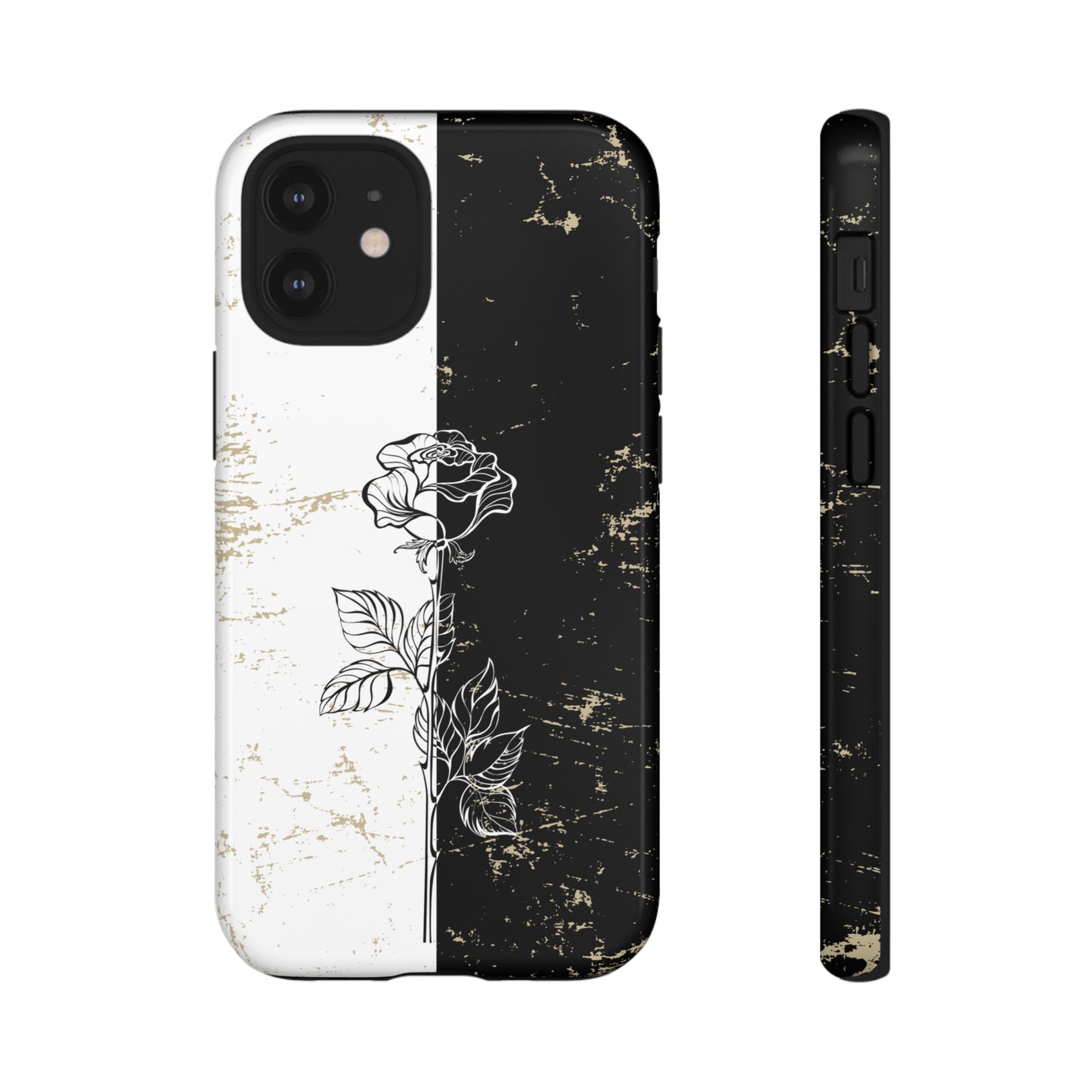 Elegant Contrast - Cell Phone Case