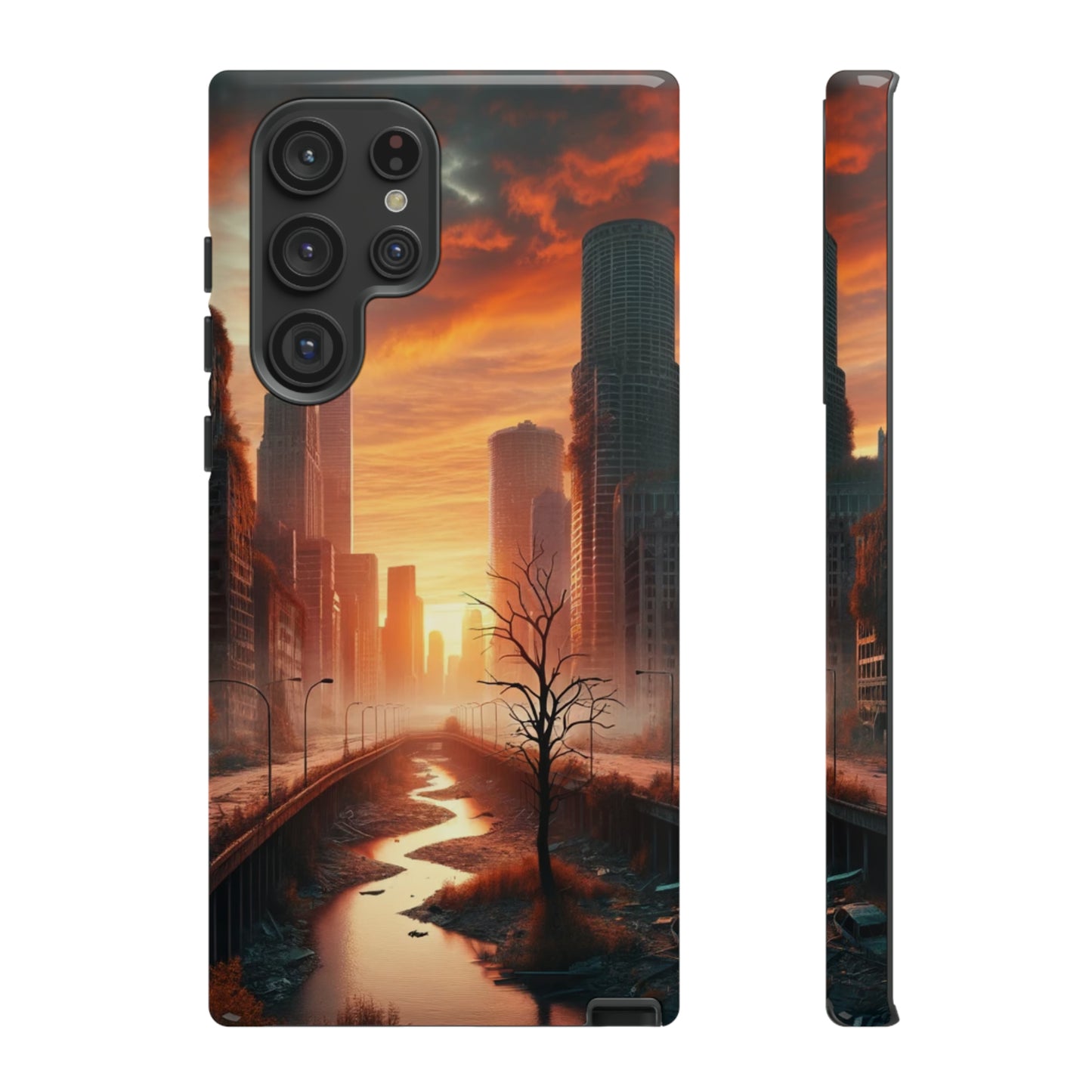 Dawn of the Urban Oasis - Cell Phone Case