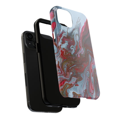 Crimson Flow - iPhone Case