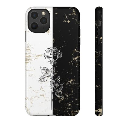 Elegant Contrast - Cell Phone Case