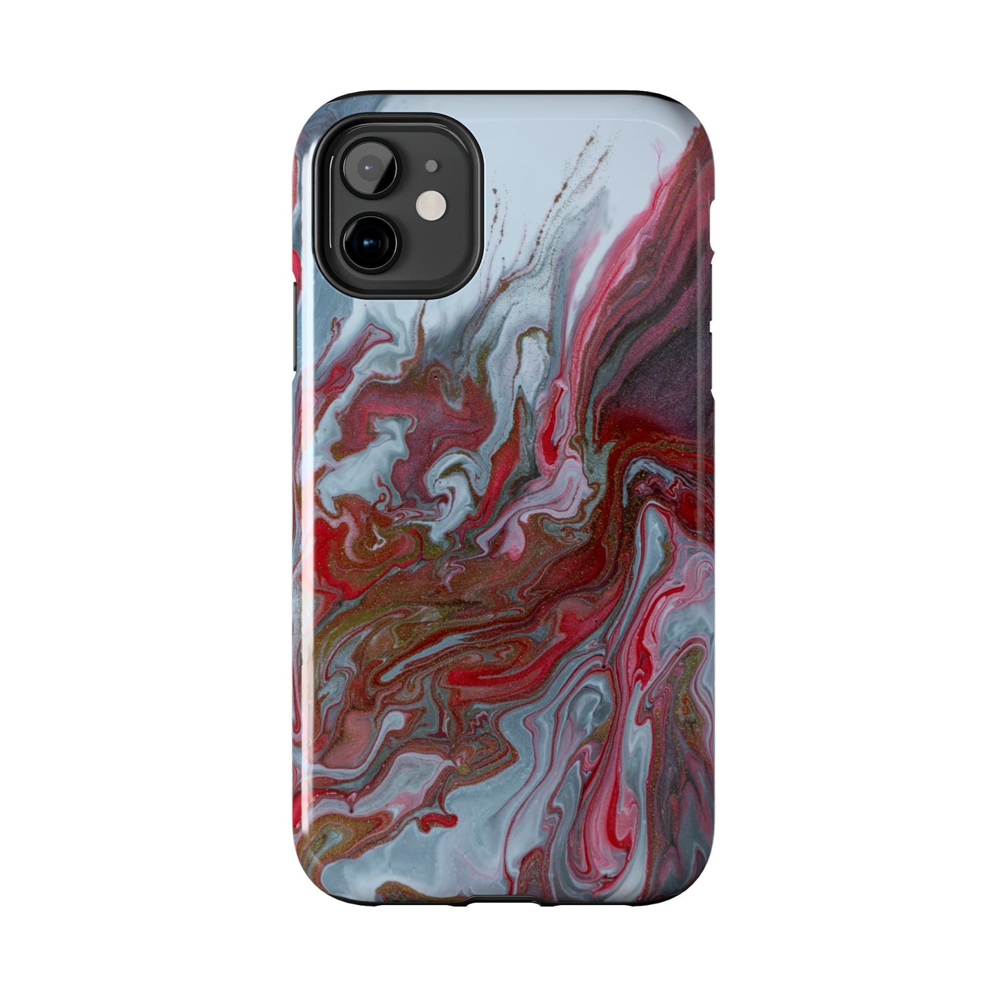 Crimson Flow - iPhone Case