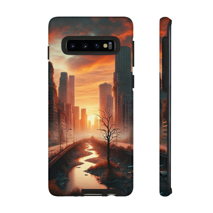 Dawn of the Urban Oasis - Cell Phone Case