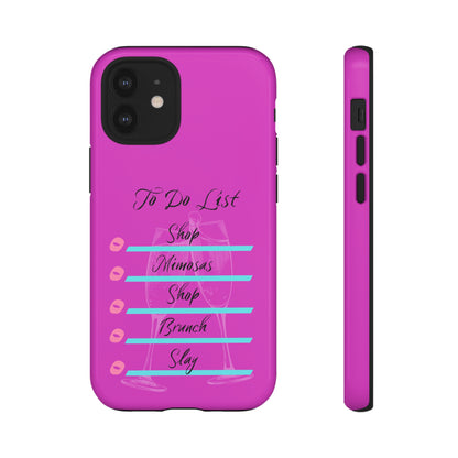 Chic Checklist - Cell Phone Case