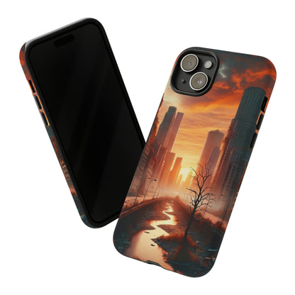 Dawn of the Urban Oasis - Cell Phone Case