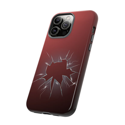 Cracked Illusion Phone Case - Cell Phone Case