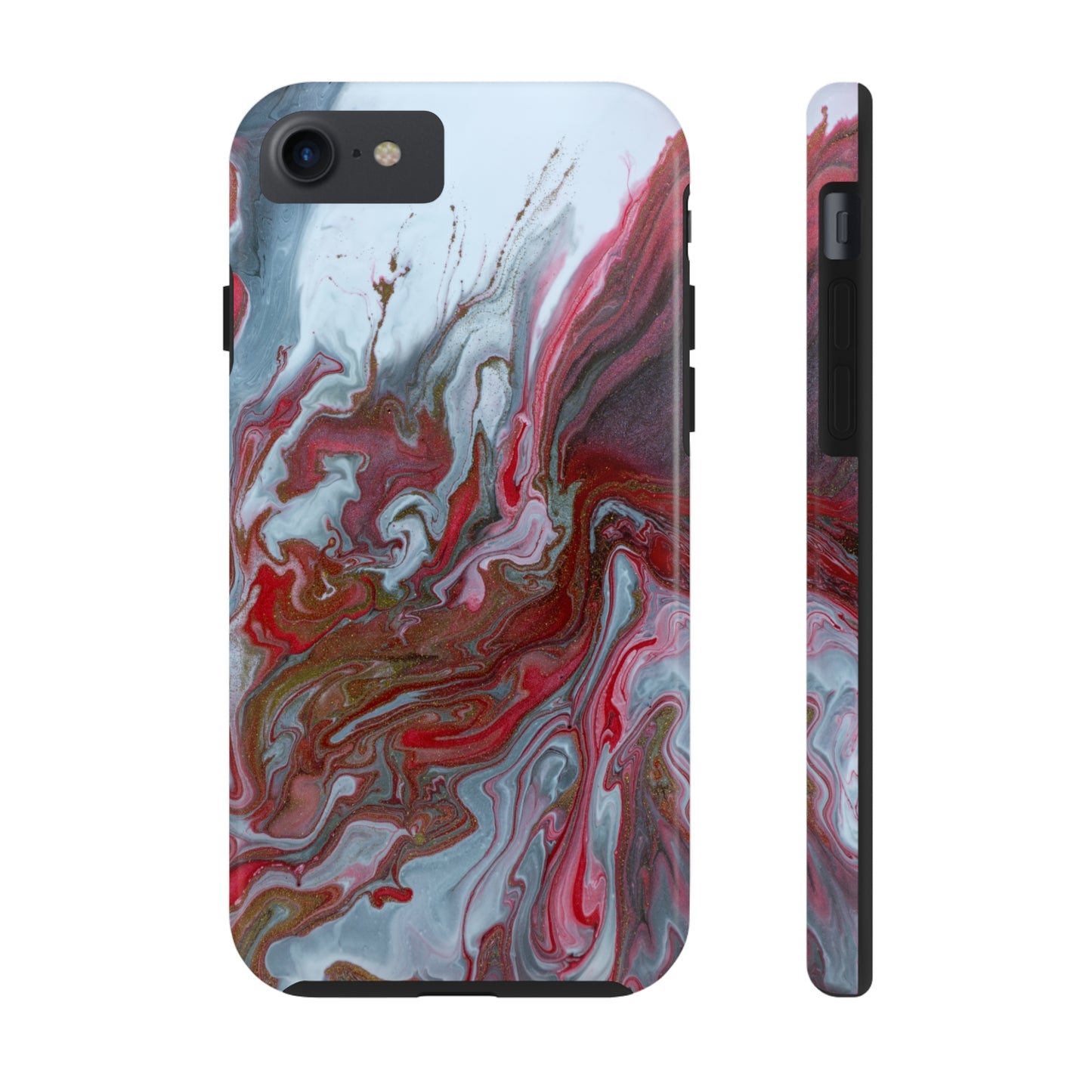 Crimson Flow - iPhone Case