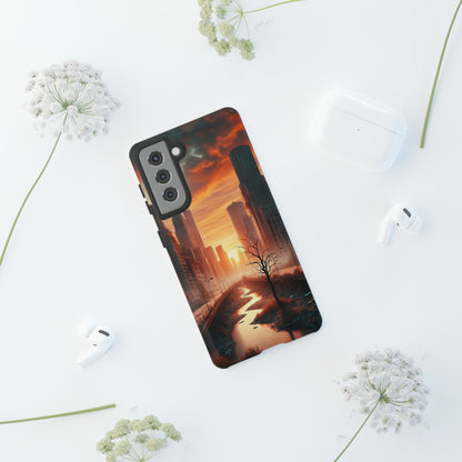 Dawn of the Urban Oasis - Cell Phone Case