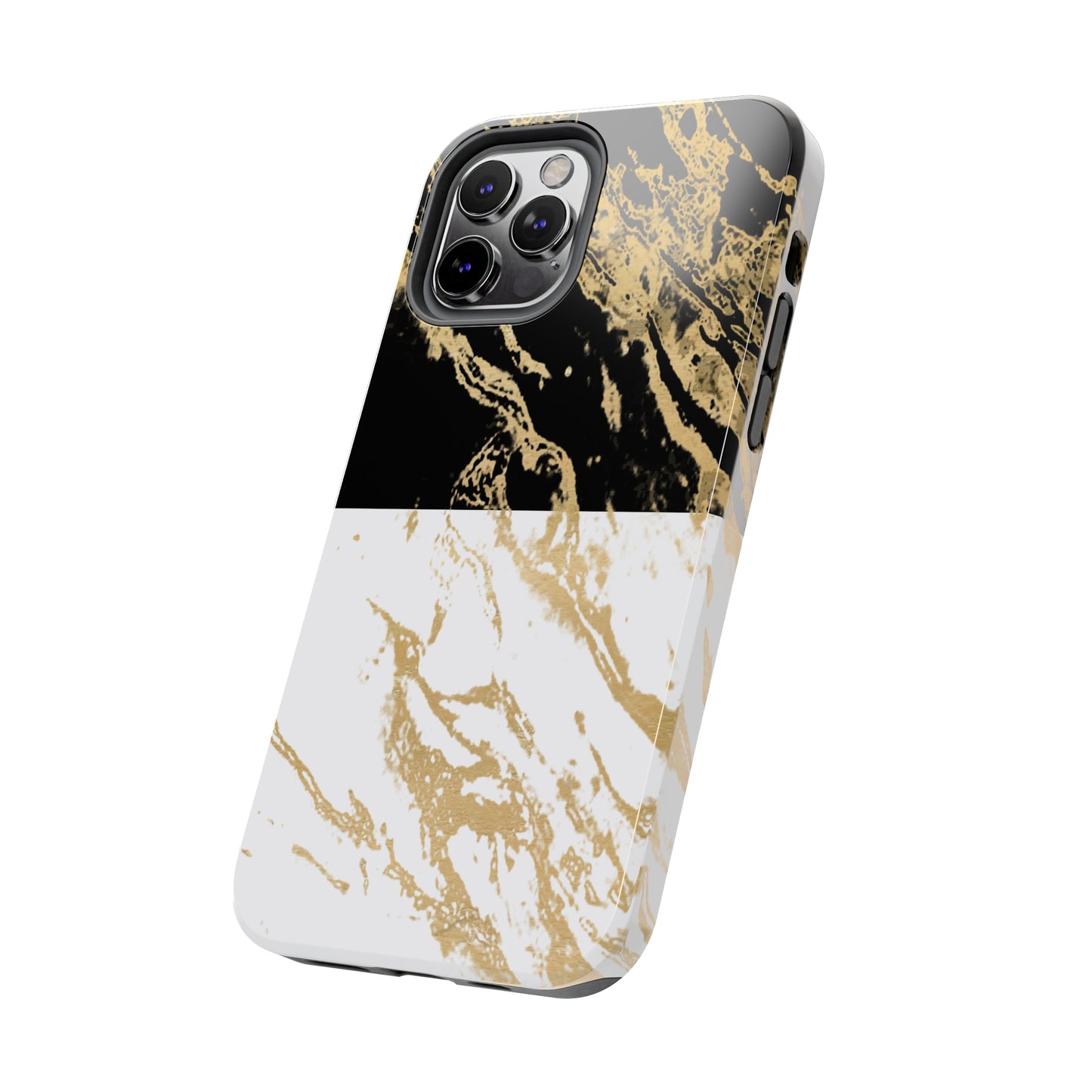 Day Meets Night Gold Rush - iPhone Case