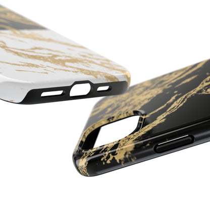 Day Meets Night Gold Rush - iPhone Case