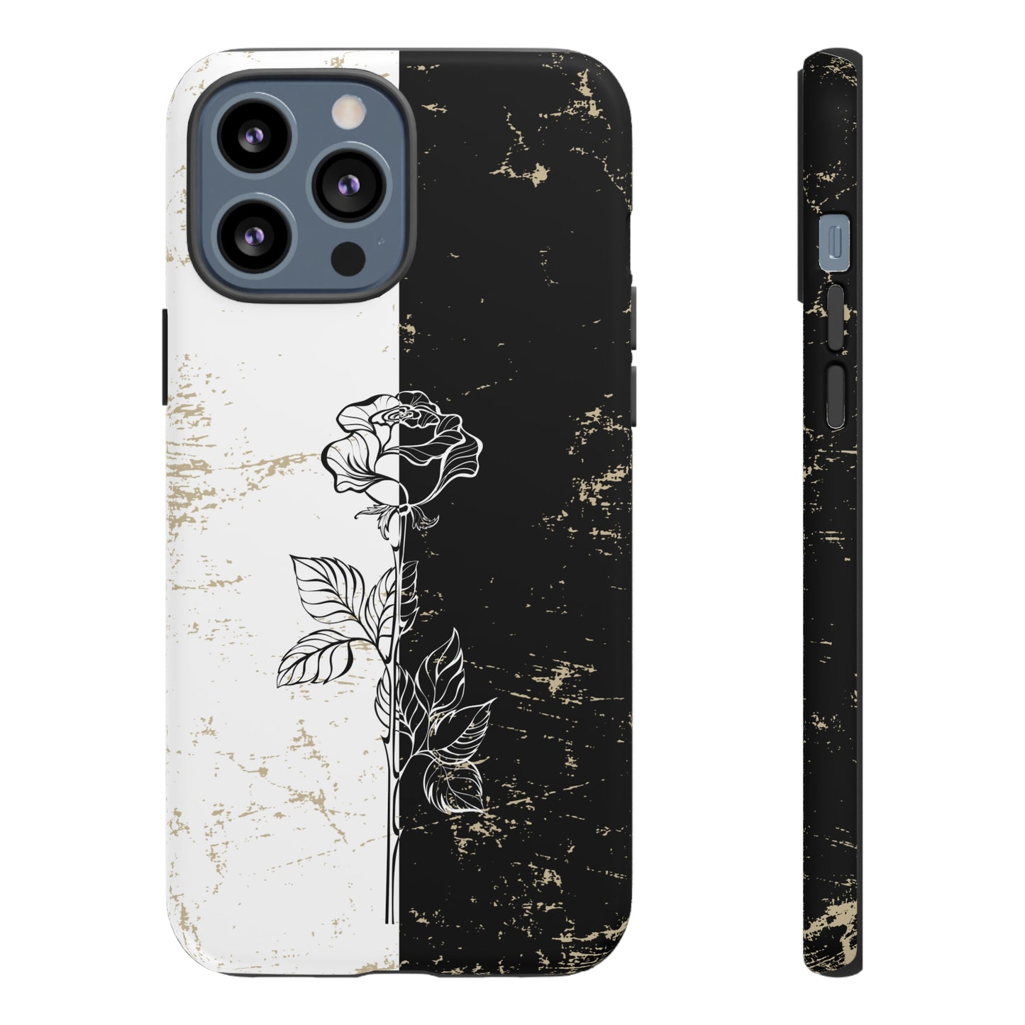 Elegant Contrast - Cell Phone Case