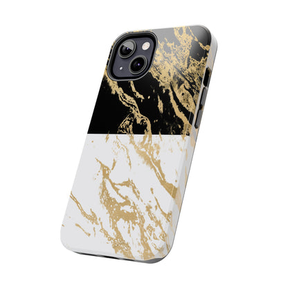 Day Meets Night Gold Rush - iPhone Case