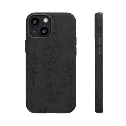 Midnight Florals - Cell Phone Case