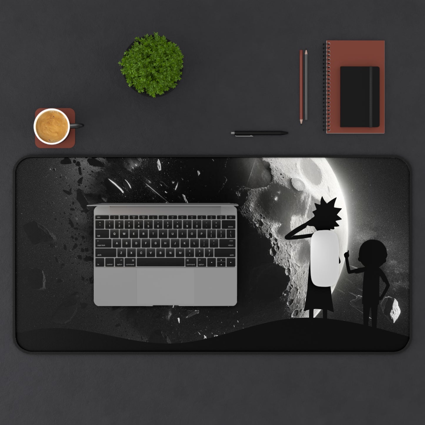 Rick and Morty Cosmic Cataclysm Adventure -  Desk Mat