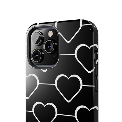 Hearts Connect - iPhone Case